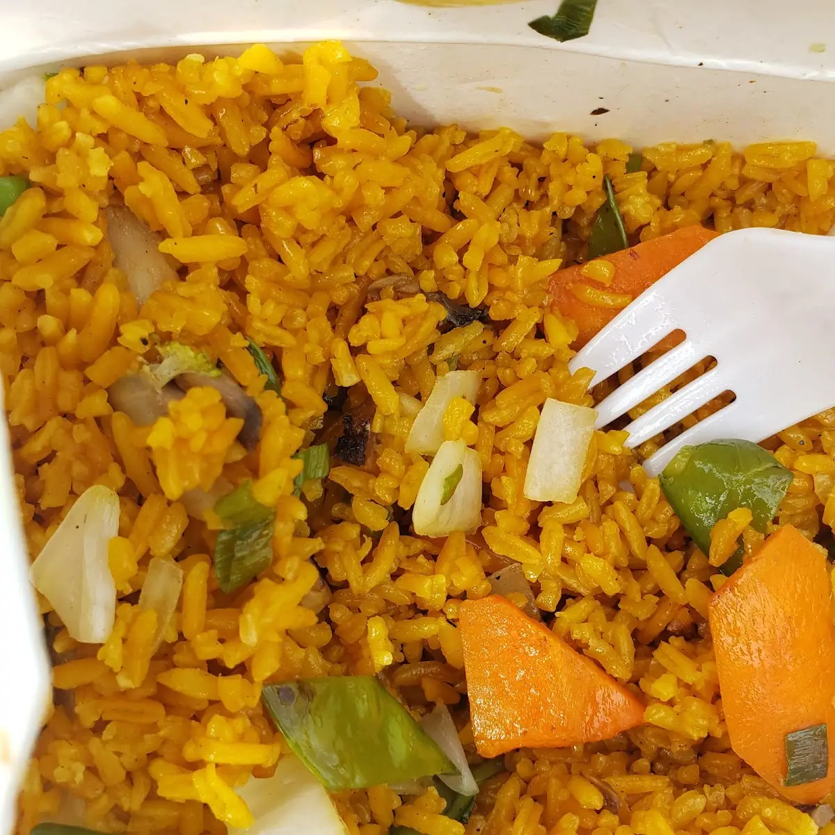 vegetable fried rice菜炒饭